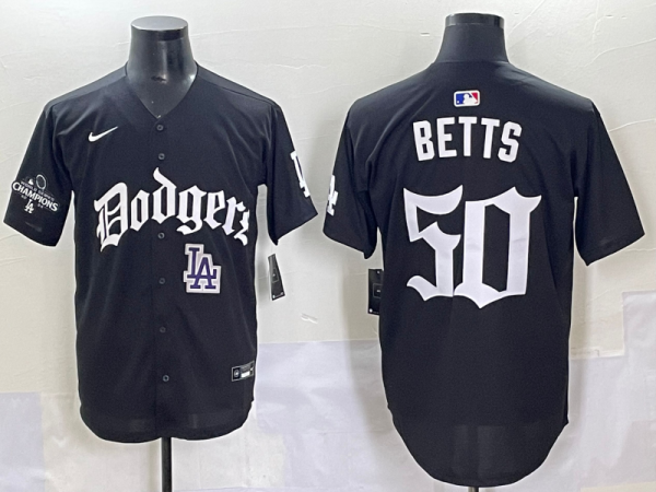 2025 MLB Los Angeles Dodgers New Pattern Jersey