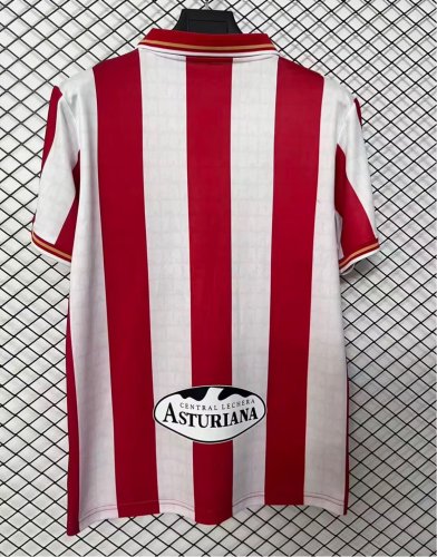 26-27 Gijon Home Fans Soccer Jersey