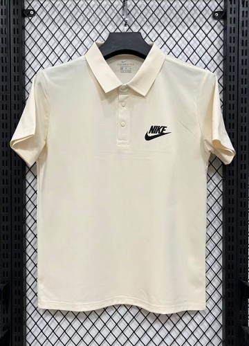 2026 NK Light beige High Quality Polo Short Sleeve