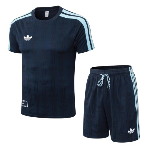 26-27 AD Blue High Quality Player Version Training Short Suit (球员套装)