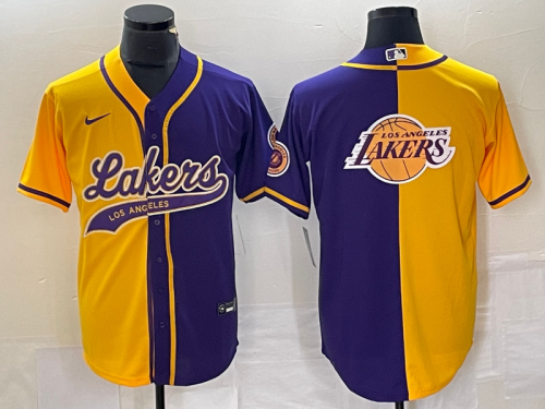 2025 MLB Los Angeles Lakers New Pattern Jersey
