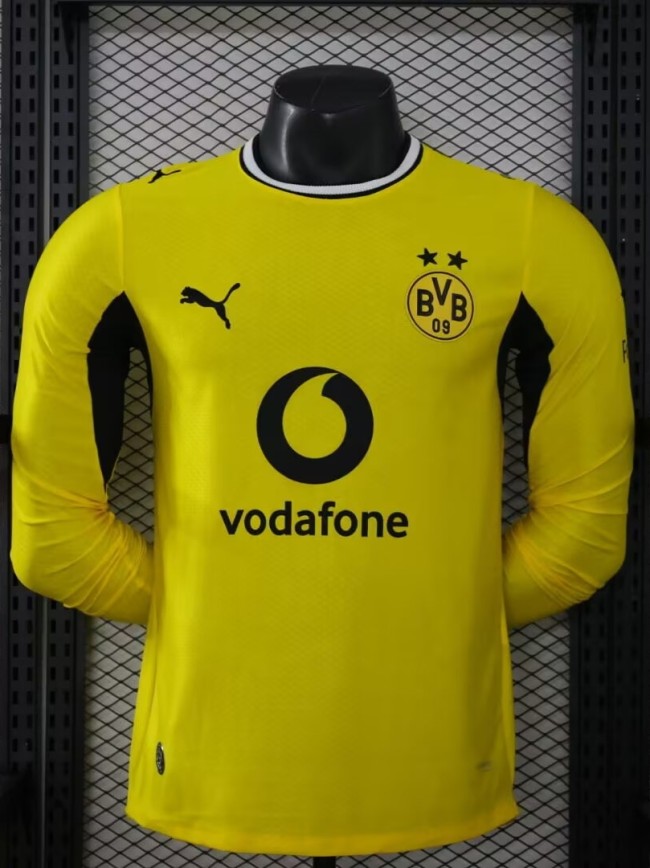 26-27 Dortmund Home Long Sleeve Player Version Soccer Jersey (长袖球员)