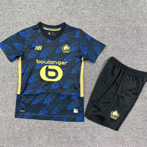25-26 Lille Third Kids Soccer Jersey