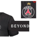 25-26 PSG Fourth Kids Soccer Jersey