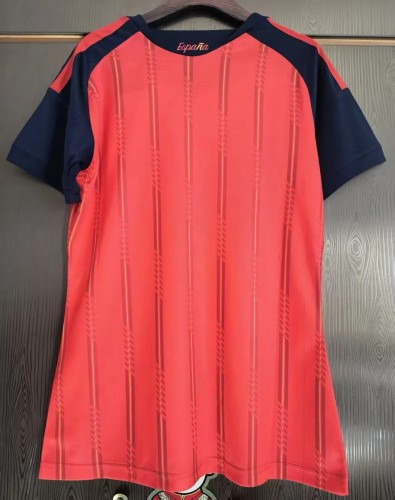 2026 World Cup Spain Home Women Soccer Jersey (女)