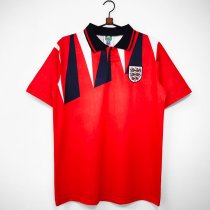 1992 England Away Retro Soccer Jersey