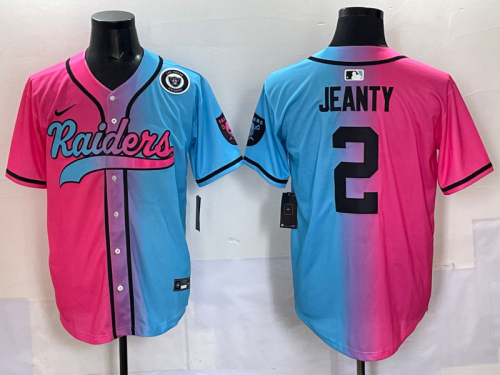 2025 MLB Las Vegas Raiders New Pattern Jersey