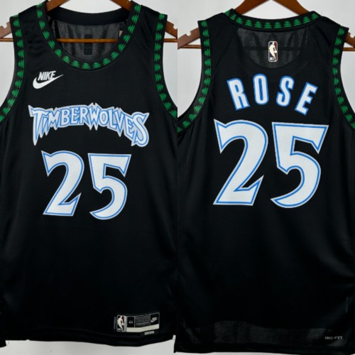 26-27 TIMBERWOLVES Top Quality Hot Pressing NBA Jersey