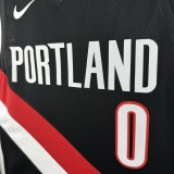 26-27  TRAIL BLAZERS Top Quality Hot Pressing NBA Jersey