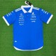 2026 Benz New Pattern Heat Transfer Printing Short Sleeve Racing Suit*有领