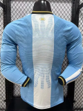 26-27 Argentina Messi Farewell Match Long Sleeve Player Version Soccer Jersey (长袖球员)