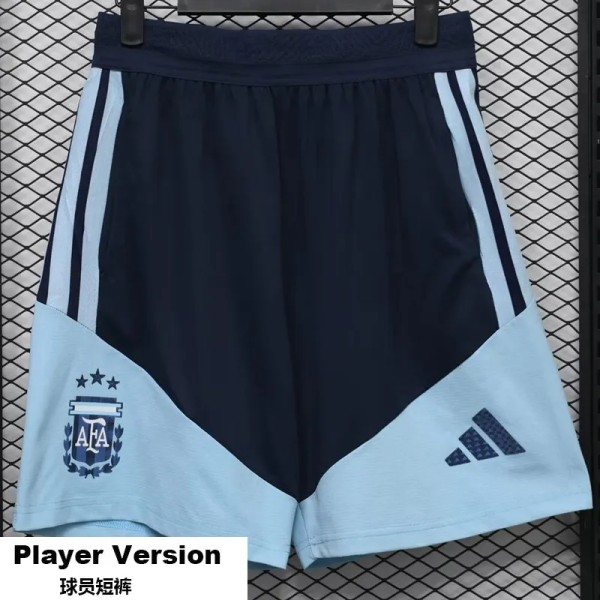 26-27 Argentina Royal blue Player Version Shorts Pants(球员短裤)