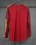 26-27 Roma Home Long Sleeve Player Version Soccer Jersey*长袖球员
