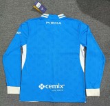 26-27 Cruz Azul Home Long Sleeve Fans Soccer Jersey (长袖)