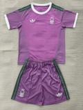26-27 Nottingham Purple Goalkeeper Kids Soccer Jersey
