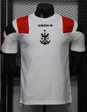 26-27 Flamengo EQT White Player Version Training Shirts