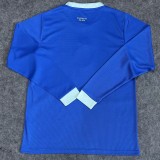 26-27 Club America Blue 110th Anniversary Edition Long Sleeve Fans Soccer Jersey (长袖)