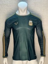 26-27 Argentina Green Messi Farewell Match Long Sleeve Player Version Soccer Jersey*长袖球员 26-27 Argentina Green Messi Farewell Match Long Sleeve Player Version Soccer Jersey*长袖球员
