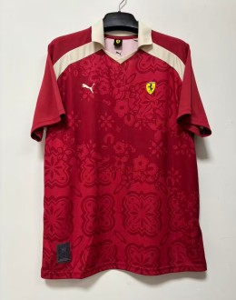 2026 F1 Ferrari New Pattern Short Sleeve Racing Suit
