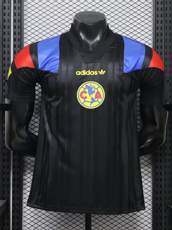26-27 Club America Black EQT Player Version Training Shirts