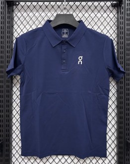 2026 ON Dark blue High Quality Polo Short Sleeve