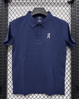 2026 ON Deep Blue High Quality Polo Short Sleeve