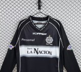 2002 Club Olimpia Away Long Sleeve Retro Soccer Jersey