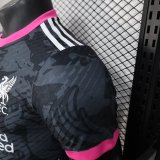 25-26 LIV Black Special Edition Player Version Soccer Jersey