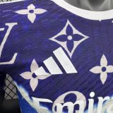 25-26 RMA Purple Blue Special Edition Player Version Training Shirts *L