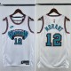 24-25 GRIZZLIES  MORANT #12 White Top Quality Hot Pressing NBA Jersey