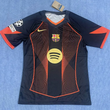 25-26 BAR Special Edition Black Red Fans Training Shirts