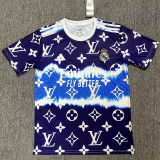 25-26 RMA Purple Blue Special Edition Fans Training Shirts *L