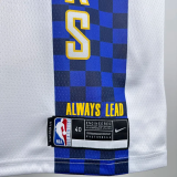 2019-20 Indiana Pacers HALIBURTON #0 White City Edition Top Quality Hot Pressing NBA Jersey