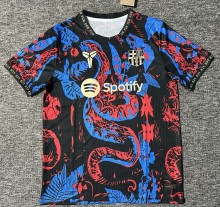 25-26 BAR Blue Red Special Edition Fans Training Shirts