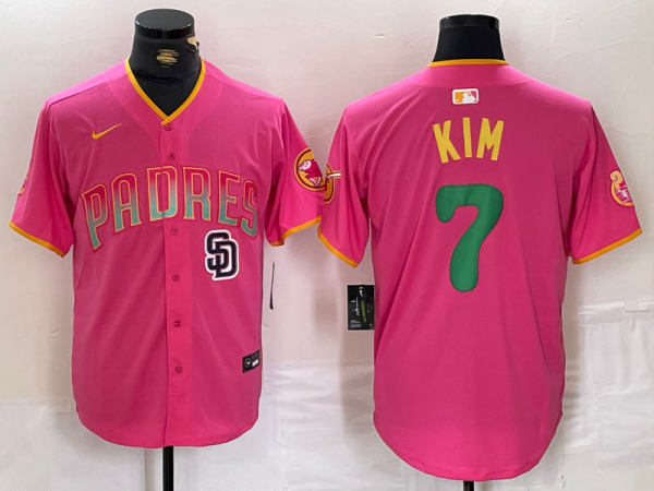 2024 MLB San Diego Padres New Pattern Jersey