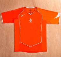 2004   NetherIands Home Retro Soccer Jersey