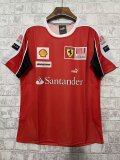2024 F1 Ferrari New Pattern Short Sleeve Racing Suit
