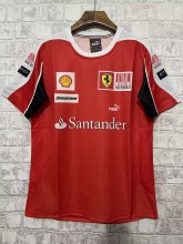 2024 F1 Ferrari New Pattern Short Sleeve Racing Suit
