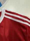 2025 AD Casual Red Fans Training shirts *三叶草
