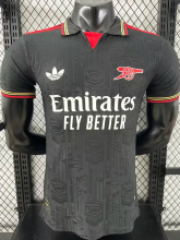 25-26 ARS Black Special Edition Player Version Training Shirts (三叶)