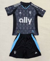 25-26 CHarlotte FC Away Kids Soccer Jersey