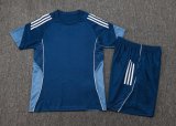 2025 No Label Player Version Training Short Suit —Royal blue 宝蓝色 无标