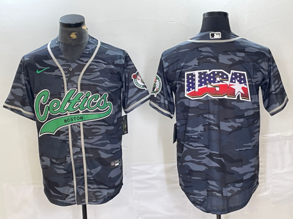 2024 MLB Boston Celtics New Pattern Jersey