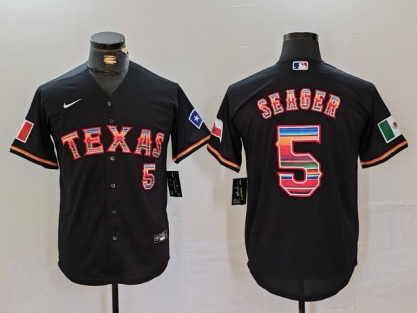 2024 MLB Texas Rangers New Pattern Jersey