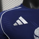 25-26 Man Utd Blue Special Edition Player Version Soccer Jersey