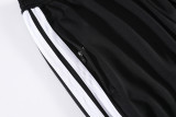 2026 AD White Kids Half Pull Tracksuit