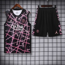 25-26 PSG High Quality Kids Tank Top And Shorts Suit