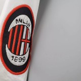 1995-1997 ACM Away White Retro Soccer Jersey
