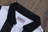 1958 Santos FC Home White and Black Retro Soccer Jersey