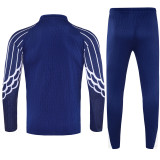 25-26 PSG High Quality Kids Half Pull Tracksuit
